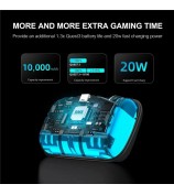 BOBOVR S3 Pro Battery Strap Accessories with 10000mAh Replaceable Battery Pack Compatible with Meta Quest 3S / 3