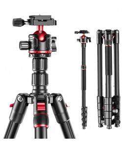 ZOMEI G200 Camera Tripod 2m 5-Section Multi-Function Folding Stand Universal Mobile Phone Live Broadcast Bracket