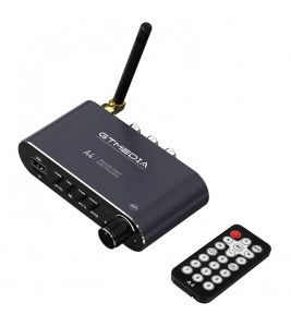 GTMEDIA A4 6-in-1 Bluetooth 5.1 Audio Adapter, RX / TX Modes, USB, TF Card, and IR Remote Control