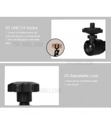 11inch Articulating Magic Arm Super Clamp for DSLR Camera Flash LCD Monitor LED Video Light