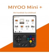 MIYOO Mini Plus 3.5-inch IPS Screen Linux System Portable Retro Handheld Game Console - Black