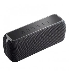 CYBORIS V7-Pro 60W Bluetooth Speaker Bass Sound Portable Waterproof Subwoofer - Black