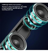 DUDAO Y2+ Portable Wireless Bluetooth 5.0 Speaker Powerful Bass Soundbar for PC Laptop Gaming