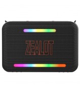 ZEALOT S95 120W High Power TWS Bluetooth Speaker HiFi Stereo Sound Portable Subwoofer - Black