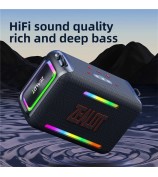 ZEALOT S95 120W High Power TWS Bluetooth Speaker HiFi Stereo Sound Portable Subwoofer - Black