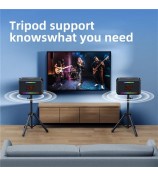 ZEALOT S95 120W High Power TWS Bluetooth Speaker HiFi Stereo Sound Portable Subwoofer - Black