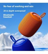 Bulk in Buy BT2931 Waterproof Bluetooth 5.3 Outdoor Speaker with Dual 10W Drivers and Powerful Bass - Blue