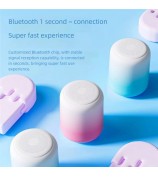 BT2939 Portable Bluetooth Speaker Wireless Waterproof Music Speaker Support TF Card - Black