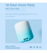 BT2939 Portable Bluetooth Speaker Wireless Waterproof Music Speaker Support TF Card - Black