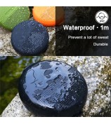 BT2107 Bluetooth Speaker Deep Bass Wireless Speakers Built-In Mic 1m Waterproof for Outdoor Cycling - Orange