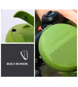 BT2107 Bluetooth Speaker Deep Bass Wireless Speakers Built-In Mic 1m Waterproof for Outdoor Cycling - Orange