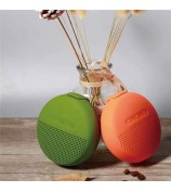 BT2107 Bluetooth Speaker Deep Bass Wireless Speakers Built-In Mic 1m Waterproof for Outdoor Cycling - Orange