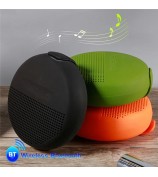 BT2107 Bluetooth Speaker Deep Bass Wireless Speakers Built-In Mic 1m Waterproof for Outdoor Cycling - Orange