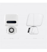 349 Creative Robot Design Portable Wireless Speaker Bluetooth Stereo Music Subwoofer - Silver