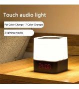 Bluetooth Audio Speaker HiFi Portable Mini Speaker Subwoofer Support Touch Control Lights / TF Card