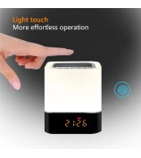 Bluetooth Audio Speaker HiFi Portable Mini Speaker Subwoofer Support Touch Control Lights / TF Card