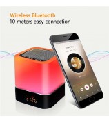 Bluetooth Audio Speaker HiFi Portable Mini Speaker Subwoofer Support Touch Control Lights / TF Card