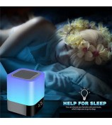 Bluetooth Audio Speaker HiFi Portable Mini Speaker Subwoofer Support Touch Control Lights / TF Card