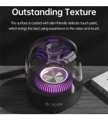 DEVIA Smart Series EM046 Crystal Bluetooth Speaker RGB Light HiFi Sound Wireless Music Subwoofer (I-M2)