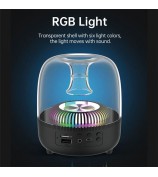 DEVIA Smart Series EM046 Crystal Bluetooth Speaker RGB Light HiFi Sound Wireless Music Subwoofer (I-M2)
