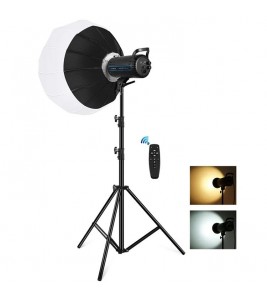 PULUZ PKT3105 Photography Studio Video Light with 2.8m Light Stand and Softbox Kit Set - AU Plug