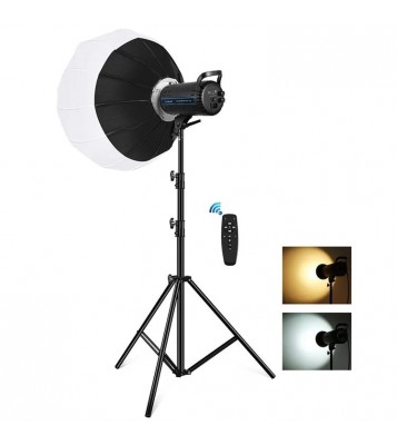 PULUZ PKT3105 Photography Studio Video Light with 2.8m Light Stand and Softbox Kit Set - AU Plug
