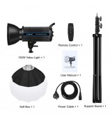 PULUZ PKT3105 Photography Studio Video Light with 2.8m Light Stand and Softbox Kit Set - AU Plug
