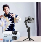TOKQI M02 Intelligent Face Tracking Anti-Shake Gimbal Phone Holder Live Streaming Tripod Handheld Stabilizer
