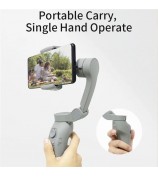 L7B Pro 3-Axis Gimbal Smartphone Stabilizer Foldable Tripod Stand Phone Gimbal with 360-Degree Face Tracking Function - Grey