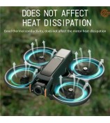 STARTRC 1143003 8Pcs for DJI Avata 2 Motor Cover ABS+PC Motor Protective Ring RC Drone Accessories