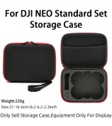 Portable EVA Storage Bag for DJI Neo Drone Shockproof Carrying Case - Black