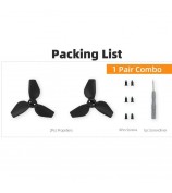 2016S-1 1 Pair for DJI Neo Plastic Propellers Drone Replacement Parts - Black