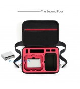 For DJI Neo EVA Storage Bag Drone Accessories Carrying Case with Shoulder Strap - Black+Red