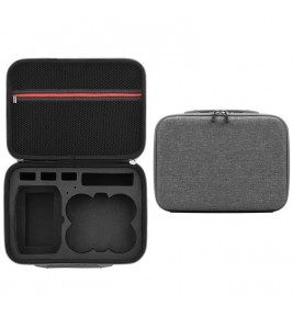 For DJI Neo Drone Carrying Case Nylon+EVA Shockproof Storage Bag with Shoulder Strap - Grey