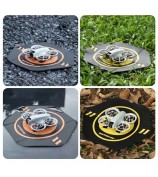 SUNNYLIFE TJP12 35cm PU Leather Double Sided Hexagonal Folding Drone Landing Pad