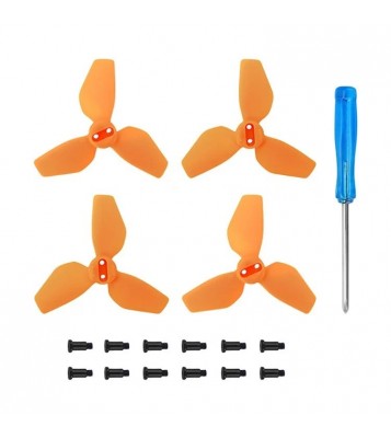 CQT 2016S 4Pcs / Set For DJI Neo Drone Propellers PC + Nylon Replacement Blades - Orange