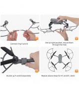 SUNNYLIFE A3S-KC910 For DJI Air 3S / Air 3 Integrated Anti-Collision Ring Drone Propeller Guard