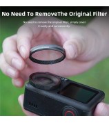 BRDRC ND8PL / ND16PL / ND32L / ND64PL Filter Kit for DJI Osmo Action 5 Pro / 4 / 3 Sports Camera Filters