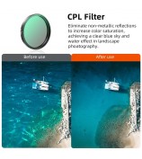 BRDRC ND8PL / ND16PL / ND32L / ND64PL Filter Kit for DJI Osmo Action 5 Pro / 4 / 3 Sports Camera Filters