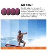 BRDRC ND8PL / ND16PL / ND32L / ND64PL Filter Kit for DJI Osmo Action 5 Pro / 4 / 3 Sports Camera Filters