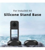 BRDRC Silicone Stand Base for Insta360 X4 Action Camera Desktop Holder