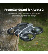 BRDRC Propeller Guard Protector for DJI Avata 2 Drone Protective Bumper Anti-Collision Accessories - Black