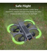 BRDRC 4Pcs / Set Protective Bumper for DJI Avata 2 Propeller Guard Protector Anti-Collision Drone Accessories - Black