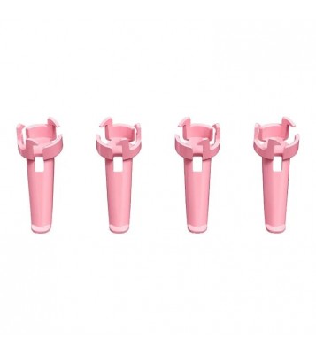 BRDRC 4Pcs / Set For DJI Neo Drone Landing Gears Quick Release ABS Extension Legs Kit - Pink