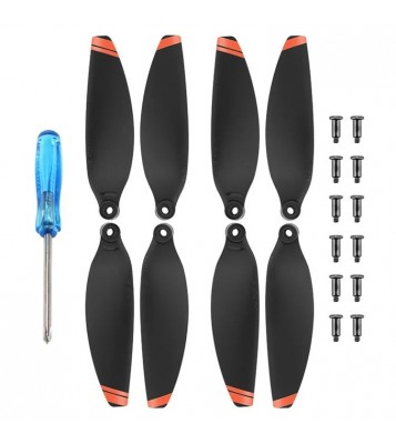 BRDRC 2Pair For DJI Mini 4K / SE / 2 / 1 Propellers RC Drone Spare Blade Replacement Parts - Orange