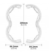 STARTRC 1151848 For DJI Avata 2 TPU Anti-Collision Bumper Ring Drone Propeller Guard Impact Protector