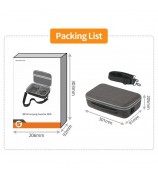 SUNNYLIFE NE-B919 For DJI Neo Protective Case Hard Shell Four Battery Set Bag (RC 2 Version)