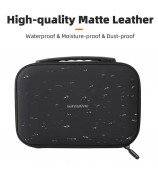 SUNNYLIFE NE-B918 For DJI Neo Storage Bag Hard Shell Protection Case Four Battery Set Bag - Black