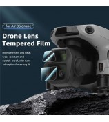 BRDRC 2 Sets For DJI Air 3S Drone Lens Protectors Anti-Scratch Tempered Glass Films