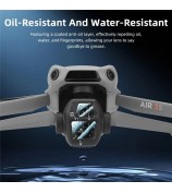 BRDRC 2 Sets For DJI Air 3S Drone Lens Protectors Anti-Scratch Tempered Glass Films